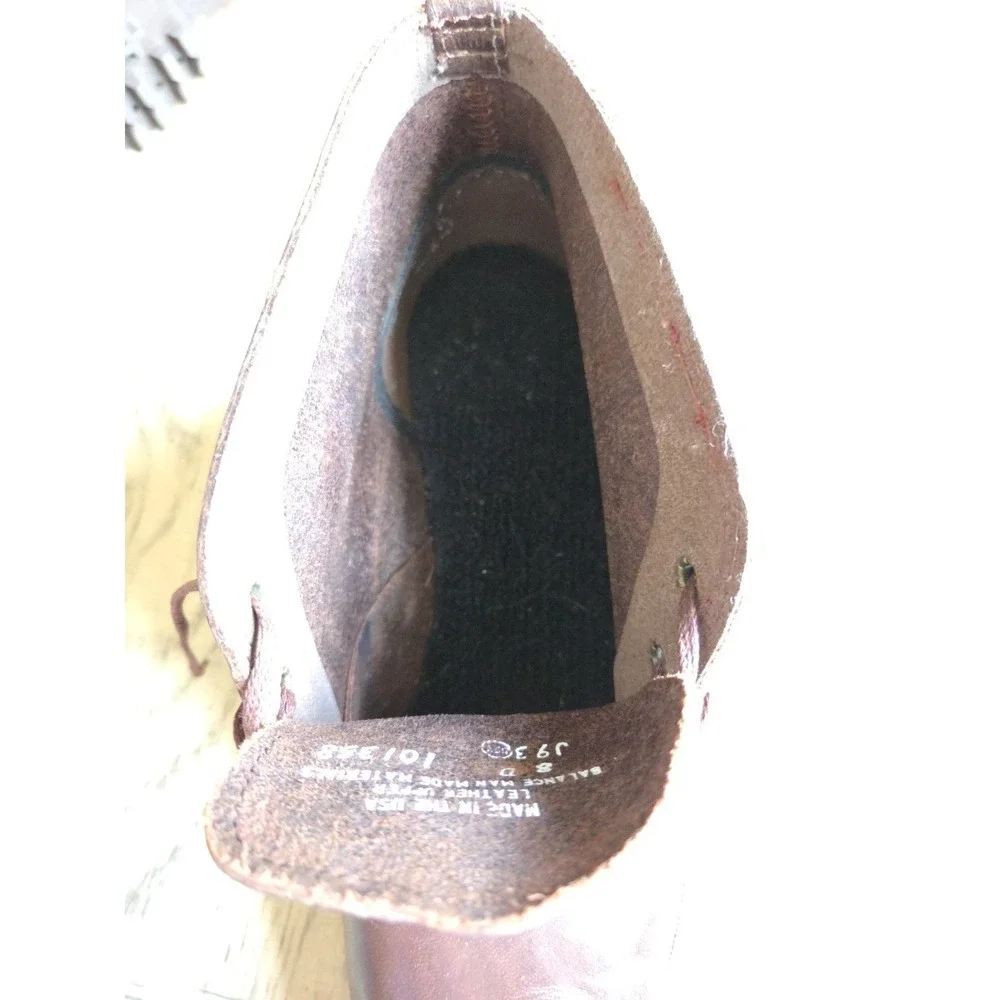 Vintage Polo Ralph Lauren Boots Sportsman Made In USA Size 8D 101358 New Brown - Picture 11 of 14